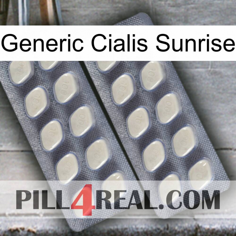 Generic Cialis Sunrise 07